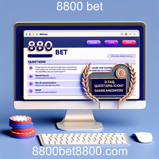 Explorando a Seção FAQ da 8800 Bet: O Guia Essencial para Jogadores