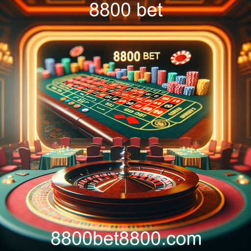 Descubra a Emoção da Roleta no 8800 Bet
